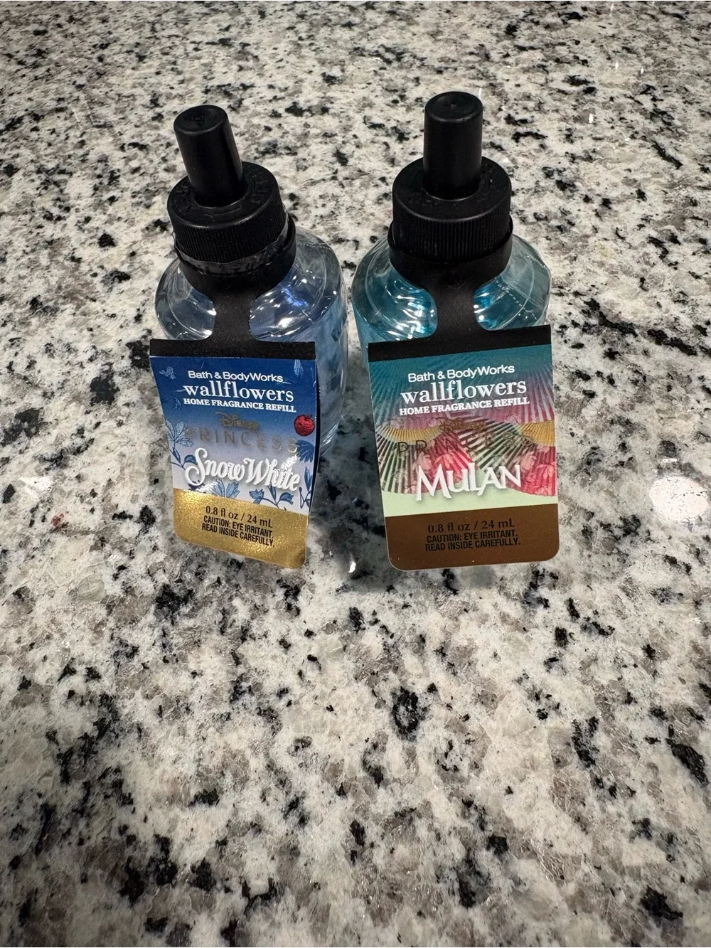 NWT Bath and Body Works Disney princess wallflower refills